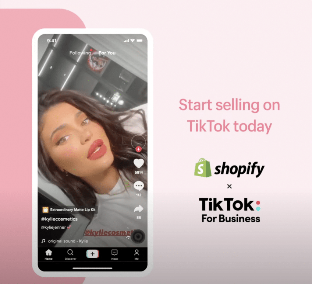 Livestream Shopping su Tik Tok in partnership con Shopify